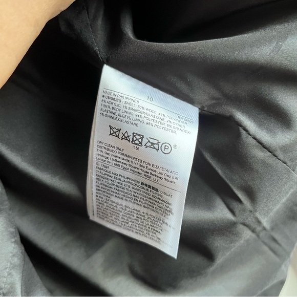 Banana Republic Speckled Blue Tweed Blazer - Picture 9 of 9